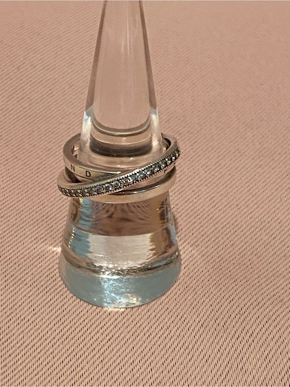 Pandora Silver Pave Ring
